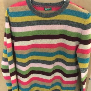 United Colors of Benetton Stripe Sweater size M